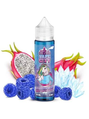 E Liquide - Framboise Bleue Fruit du Dragon - 50 ml - Vape City