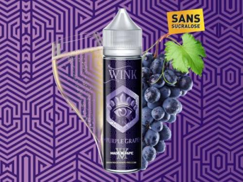 E Liquide - Purple Grape - 50 ml - Wink