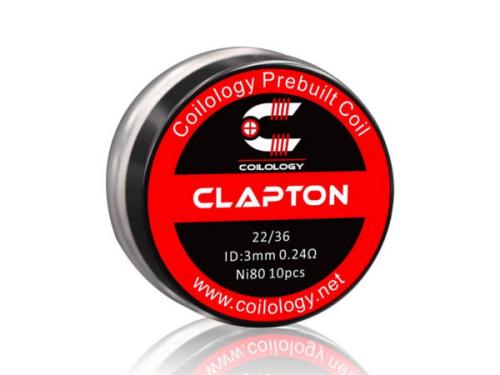 Pack 10 Clapton NI80 (0,24 Ohms - 0,6 Ohms) - Coilology