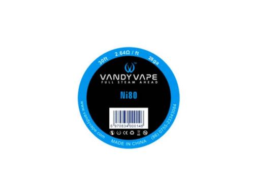 Pure Nickel NI80 ( 24GA - 26GA) - Vandy Vape