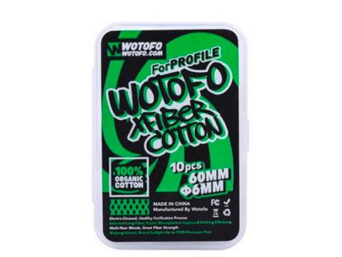Cotons - Xfiber Cotton - 6 mm - 10 pcs - Wotofo
